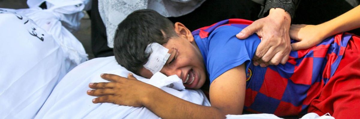 17 Palestinians killed in Israeli strike on Nuseirat refugee camp