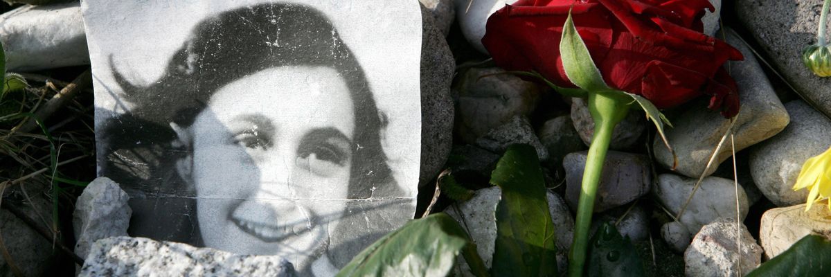 A picture of Anne Frank 