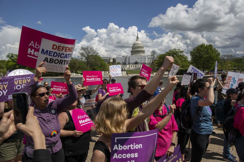 Abortion Rights Supporters Protest at US Supreme Court, Nationwide