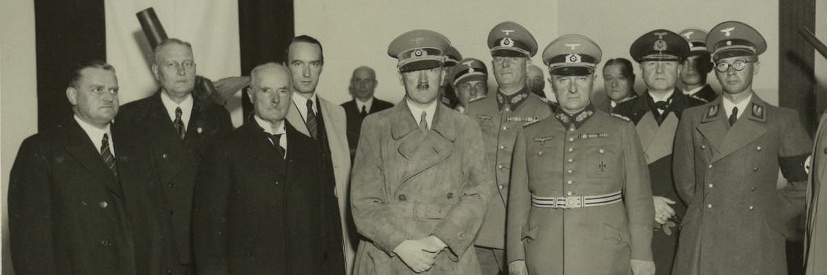 Adolf Hitler and Gustav Krupp von Bohlen und Halbach