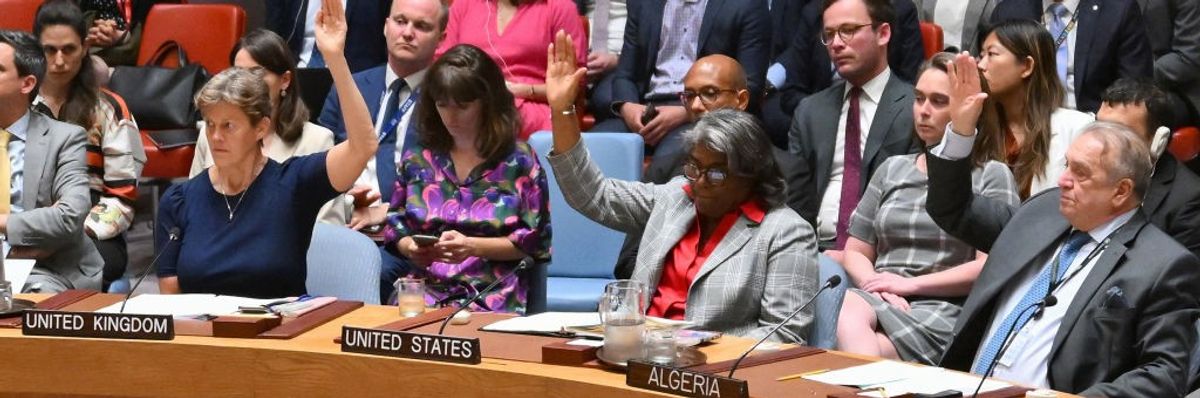 Ambassadors vote for U.N. Security Council cease-fire resolution