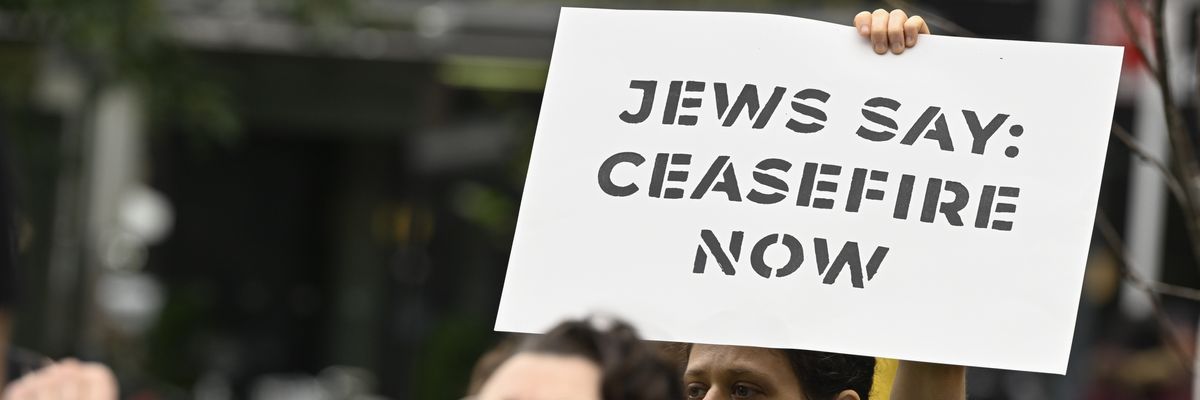 American Jews rally in support of a Gaza cease-fire