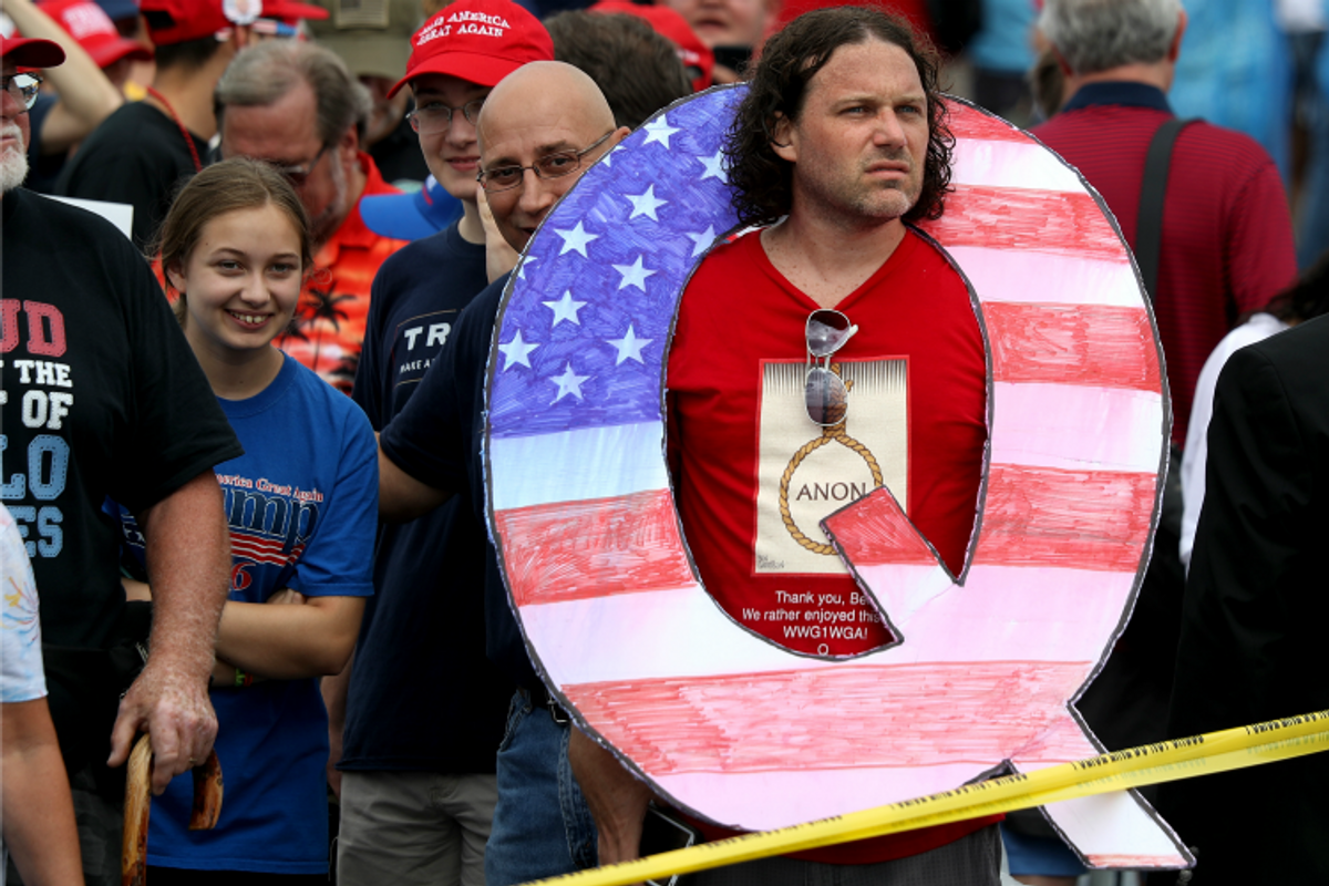View of 'We the people, not the sheeple': QAnon and the