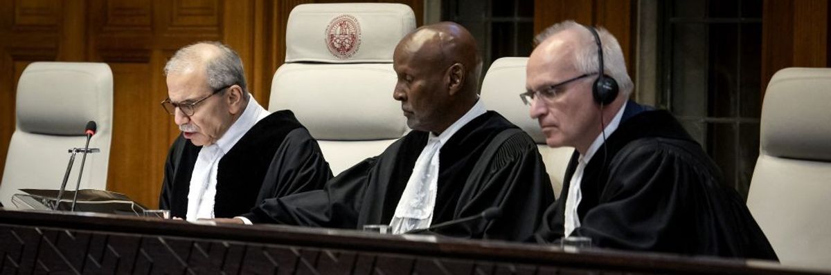 ICJ Judges in The Hague
