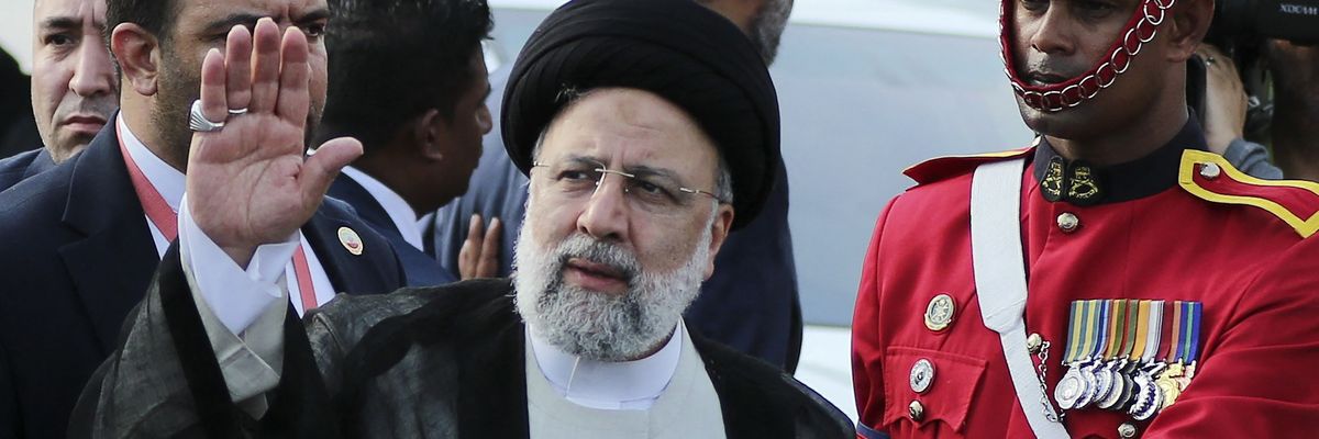 Iranian President Ebrahim Raisi 
