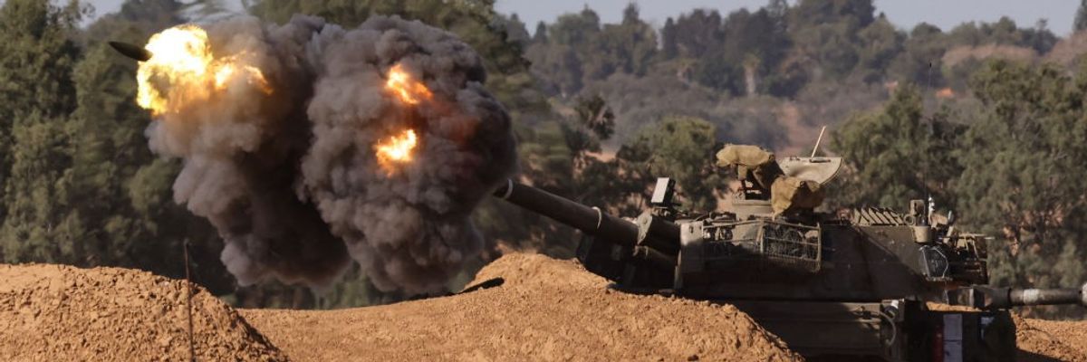 Israel tank fires on Gaza