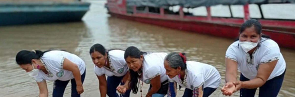 Kukama women leaders in Peru.