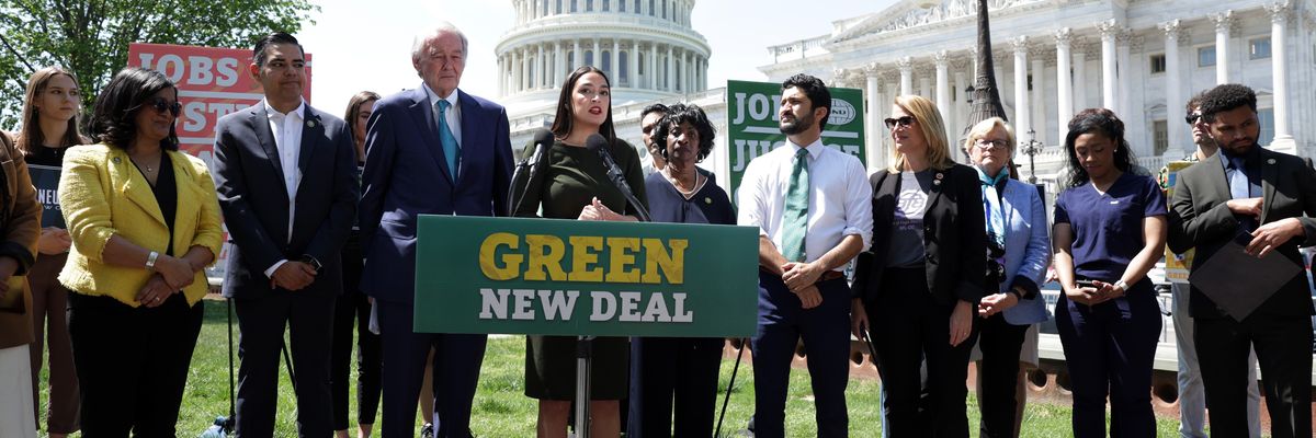 Markey and Ocasio-Cortez reintroduce Green New Deal Resolution
