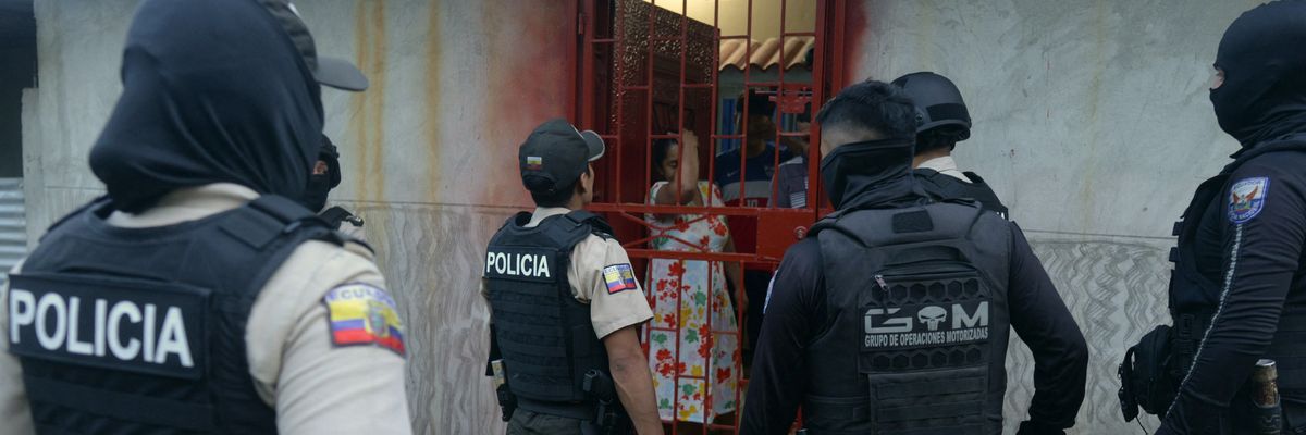 Police in Ecuador