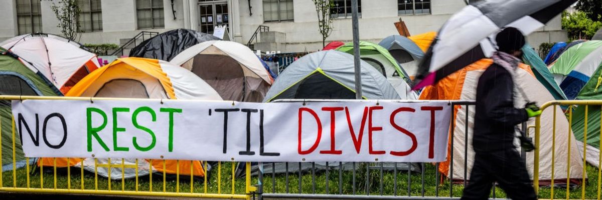 Pro-Palestinian Encampment At UC Berkeley