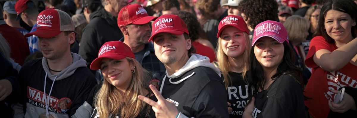 Supporters of former U.S. President Donald Trump