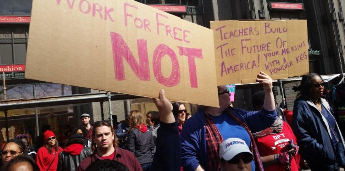 Detroit Schools Shuttered as Lawmakers Illegally Withhold Teacher Pay