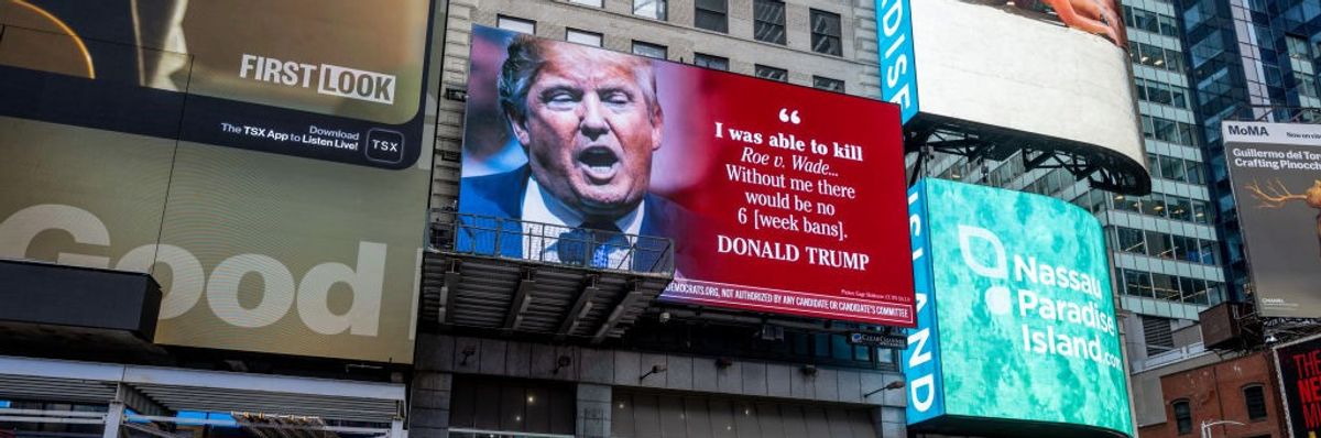 Trump billboard