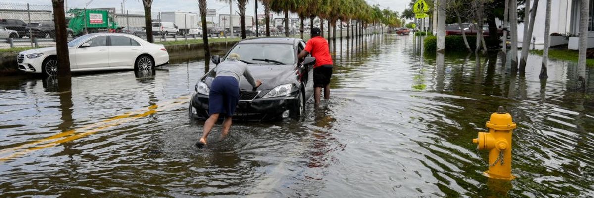 DeSantis Declares Emergency Over Floods After Cutting Stormwater Funds