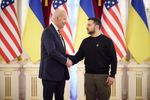 In Surprise Visit to Kyiv, Biden Approves $500 Million in Aid as War Nears One-Year Mark