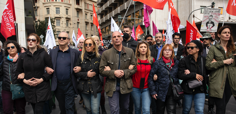 Furious Over Railway Disaster, Greeks Take to the Streets in Nationwide General Strike