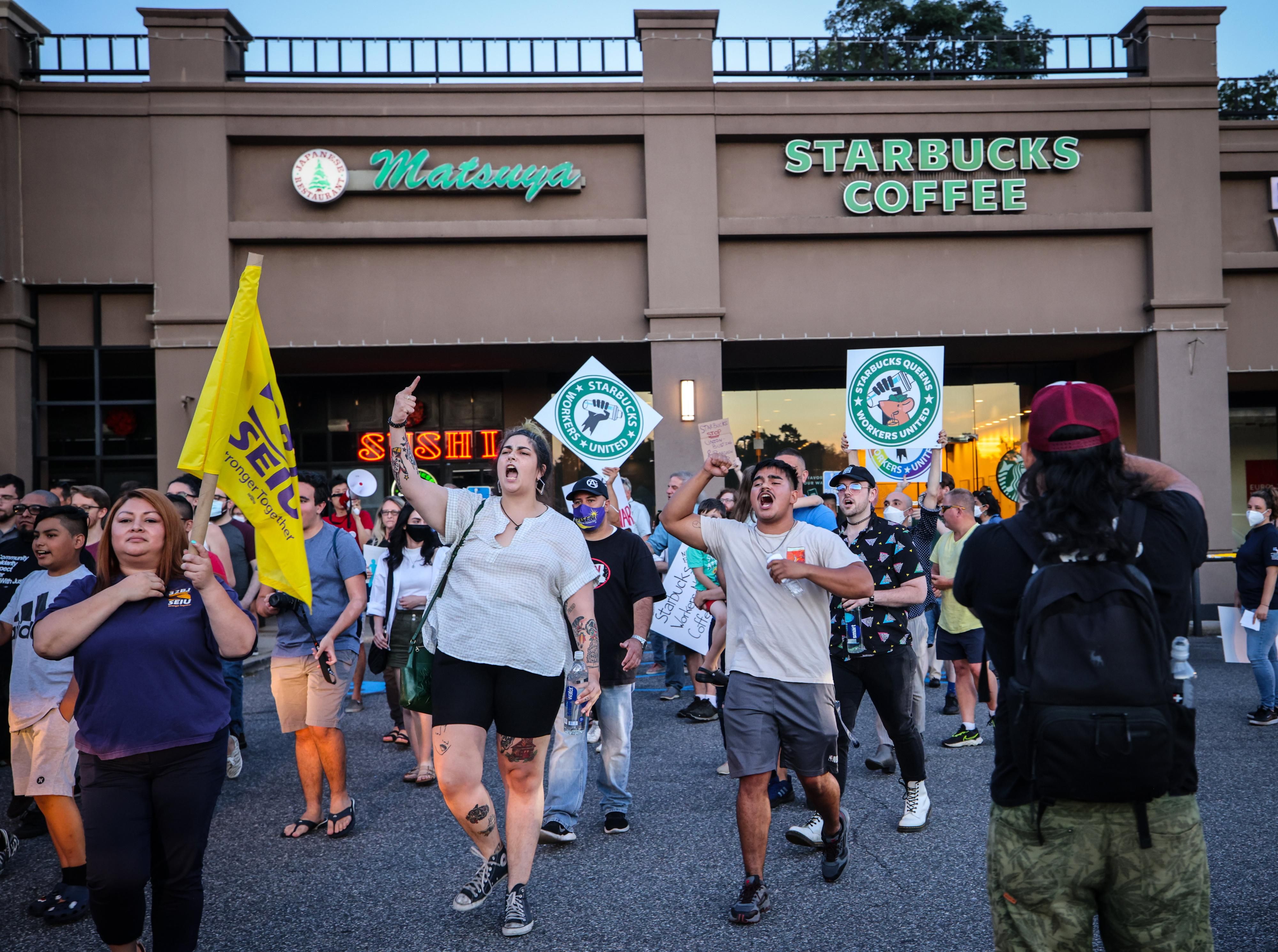 First NYC 'Just Cause' Lawsuit Targets Starbucks For Union-Busting