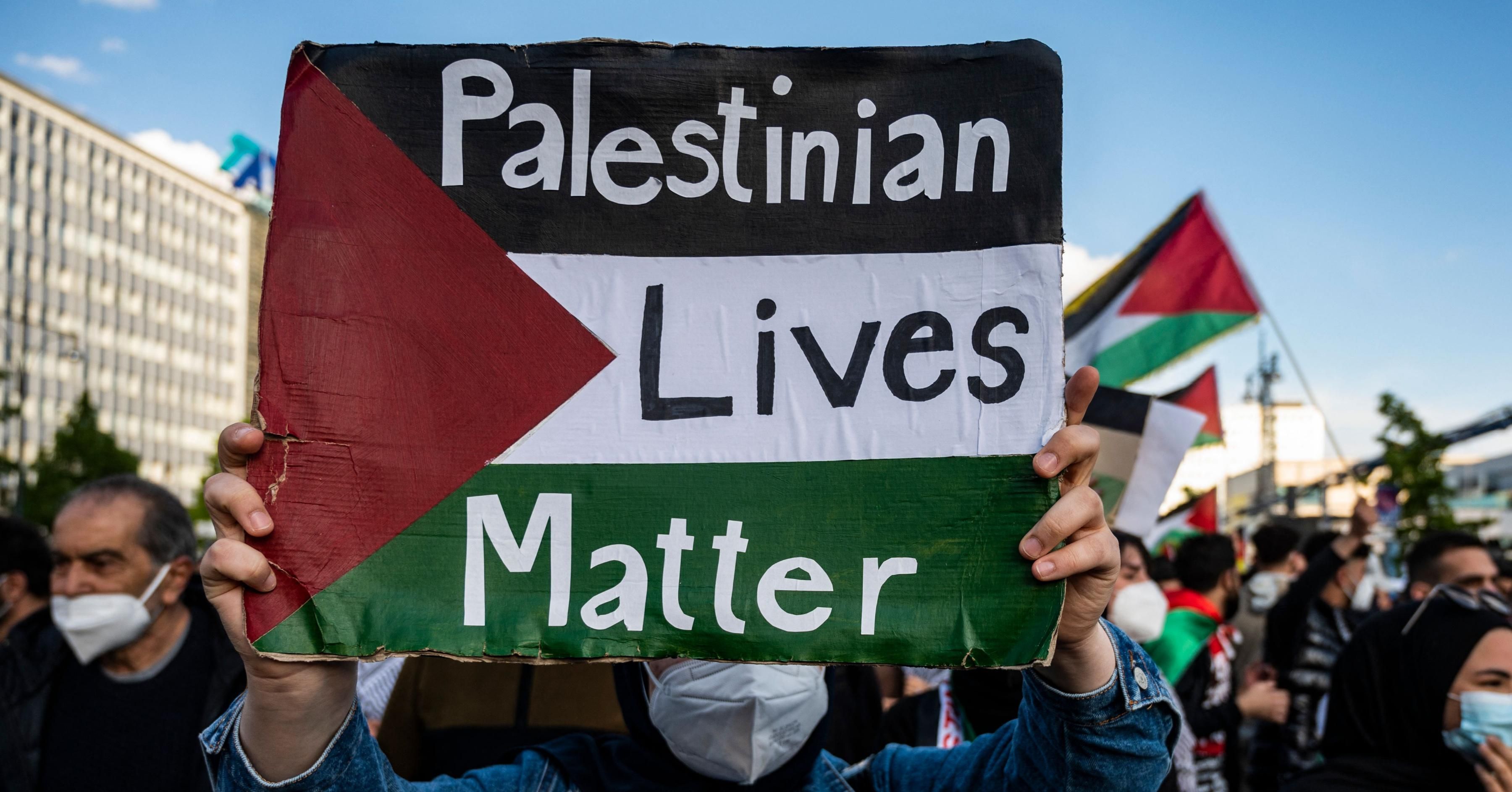 Opinion Palestinian Lives Matter We Must Reject Crimes Against
