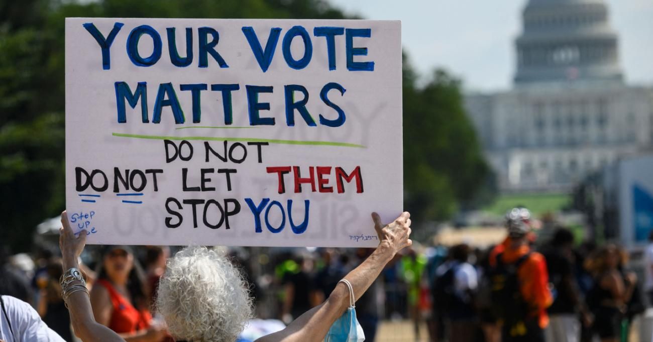 Коалиция демократии. Voting rights.